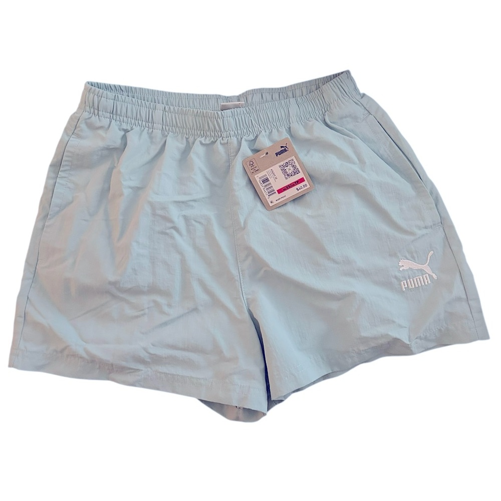 New Puma Classics ALine Shorts Womens Size Xtra Small Casual Athletic Bottoms
